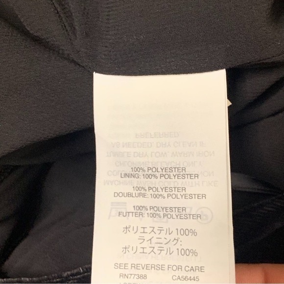 New J. Crew Cropped Wide Leg Jumpsuit in Black Velvet Size 14 $128 - Picture 10 of 10